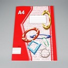 Linkovaný sešit  A6, A5, A4    40 listů