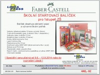 Školní sada pro prvňáčky značky Faber-Castell